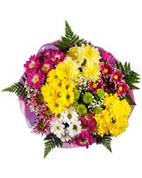 букет кустовых хризантем